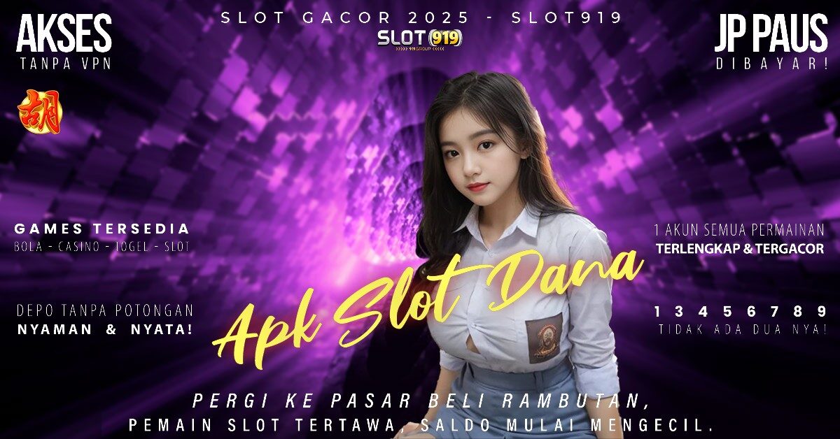 Slot Bayar Pakai Dana Situs Slot Resmi Dan Gacor